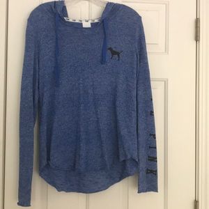 VS PINK Pullover Light Sweatshirt Hoodie Sweater